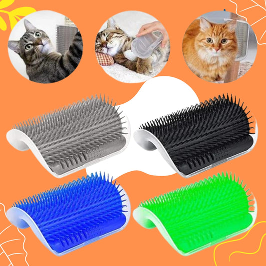 Cat Self Groomer Corner Cat Scratcher